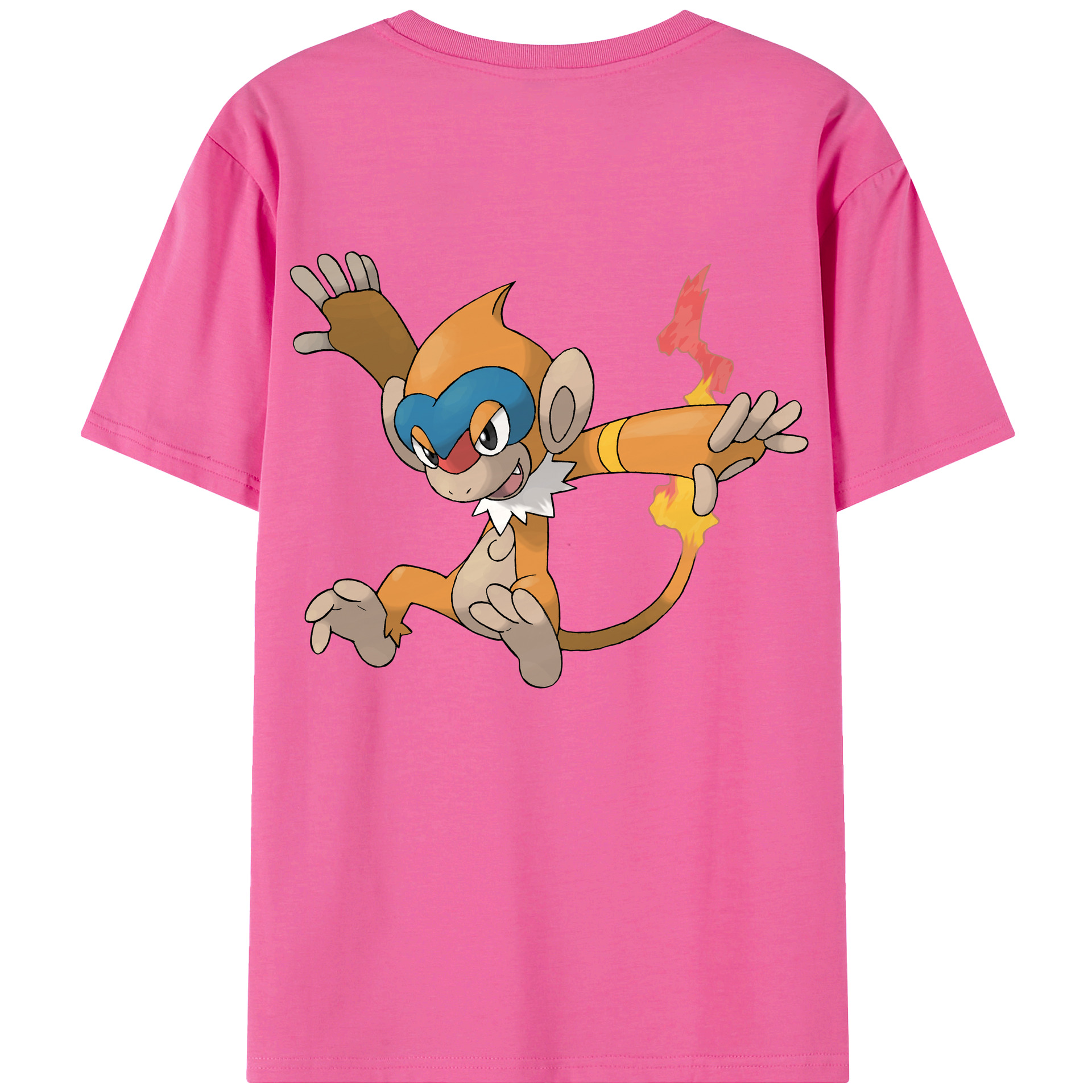 （画像用） ポケットモンスター Pokémon レディース半袖Tシャツ(バックプリント)